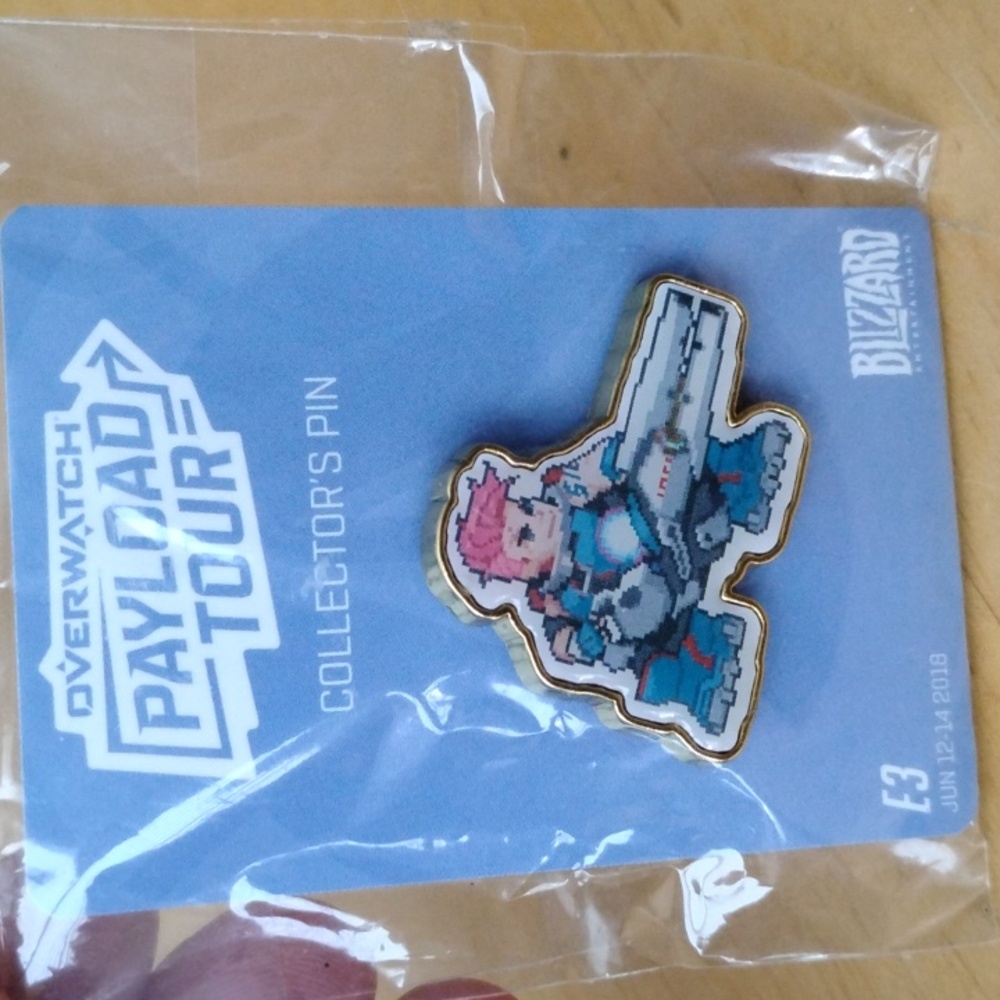 Overwatch Payload Tour Collector's Pin E3